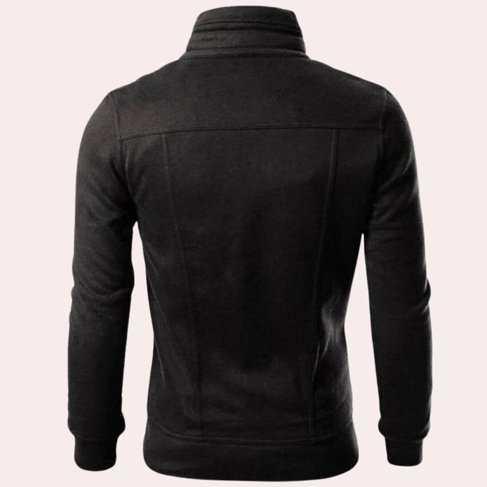 RENE - Eleganter Zip-Cardigan Für Herren