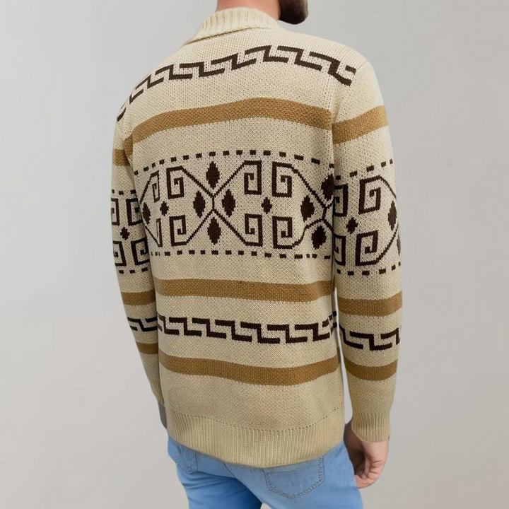 Retro Strickjacke für Herren