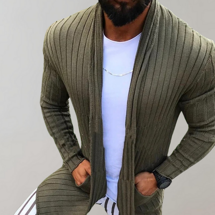 Manu  - Lässige Strickjacke für Herren