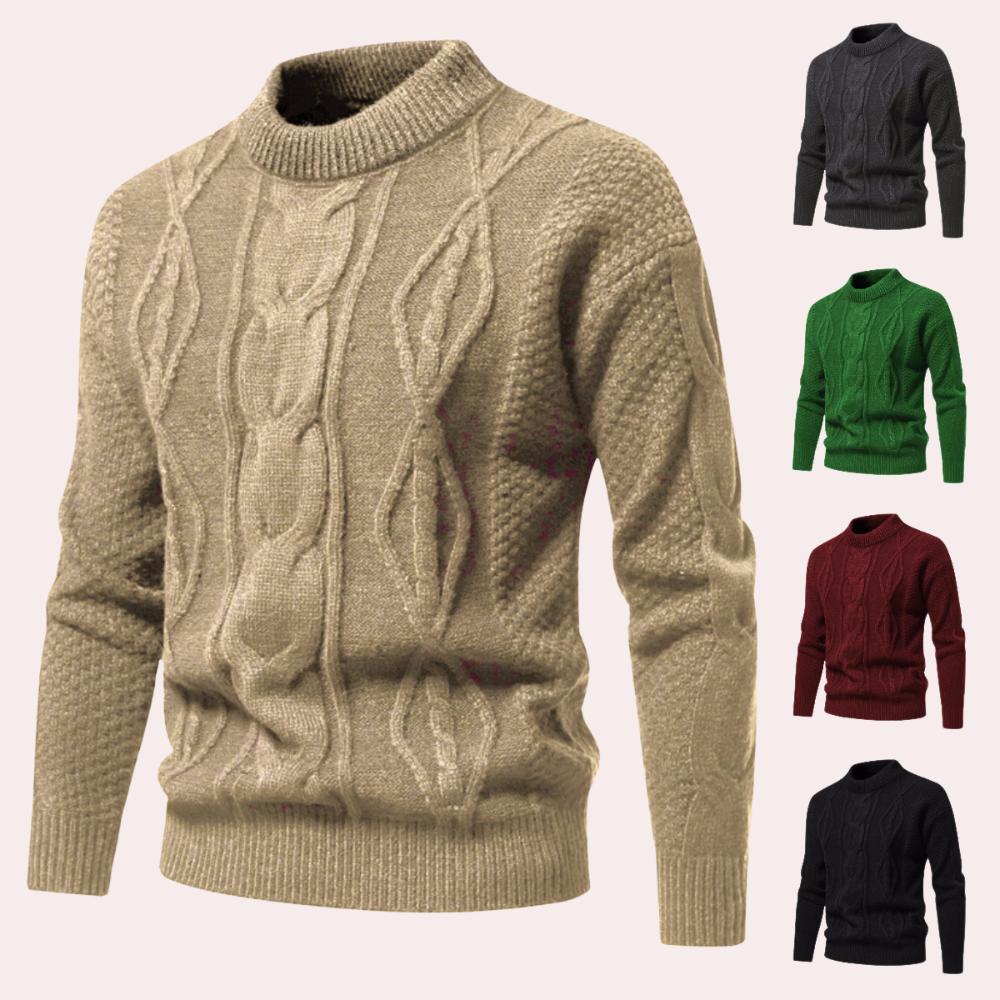 Torkel - Warmer Herrenstrickpullover