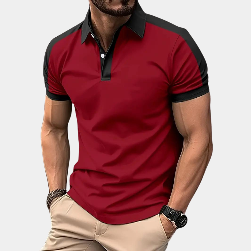 Kurzarm-Poloshirt für Herren