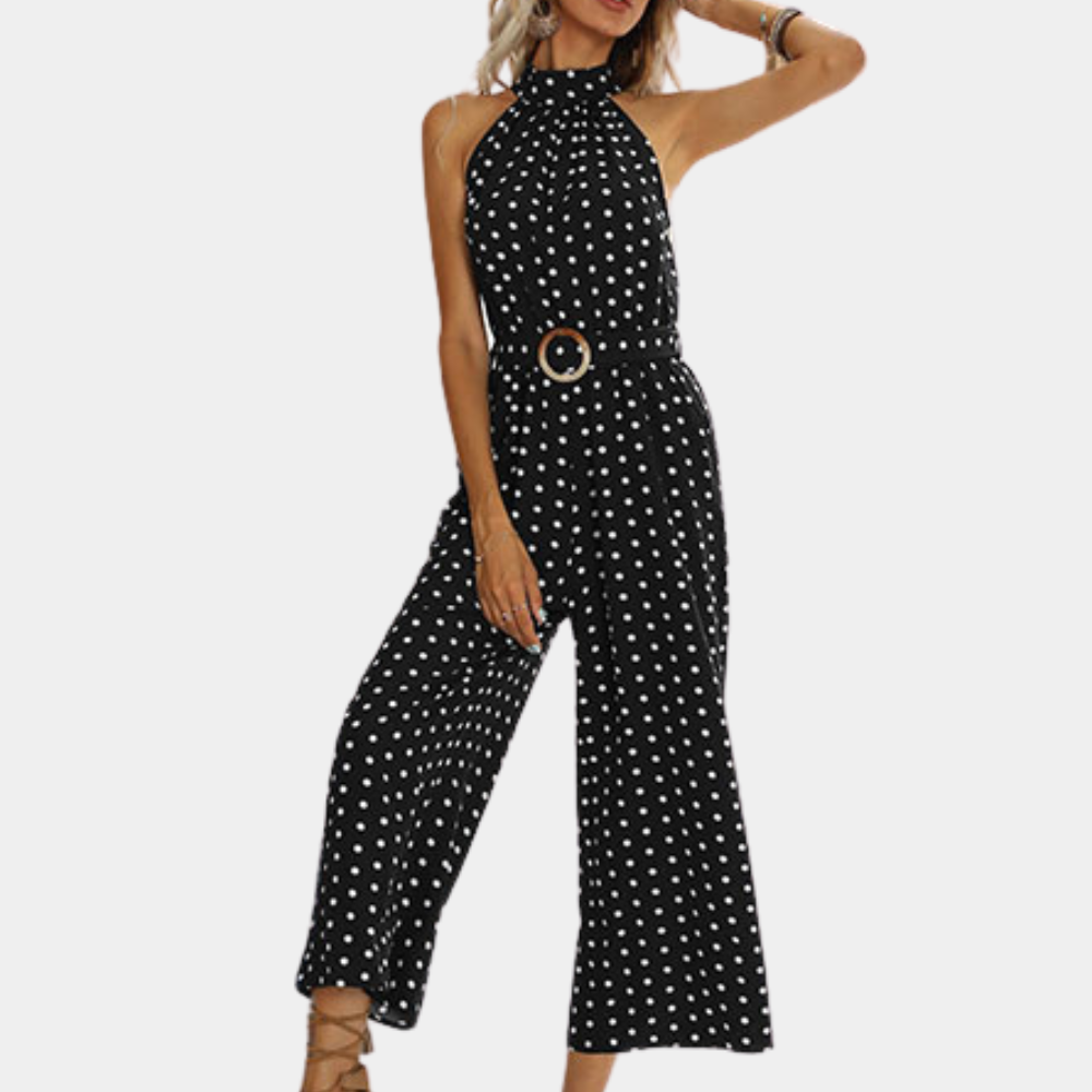 Eleganter Neckholder-Jumpsuit für Damen