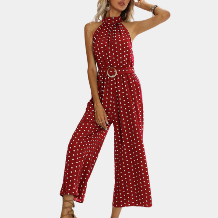 Eleganter Neckholder-Jumpsuit für Damen