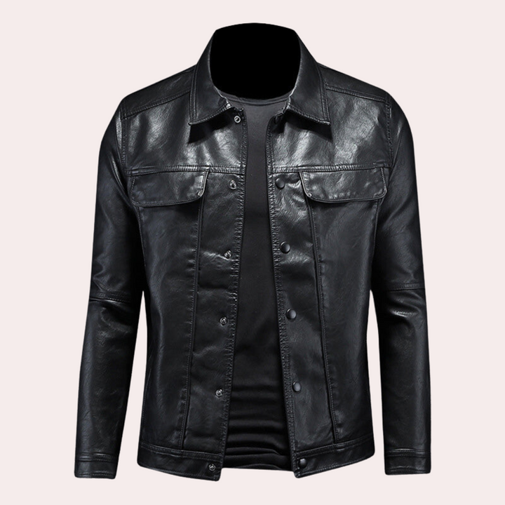 Moderne Bikerjacke für Herren