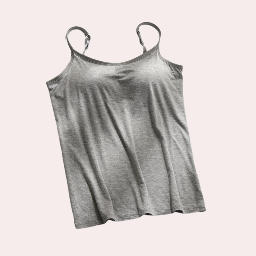 Bequemes gepolstertes Tank-Top für Damen