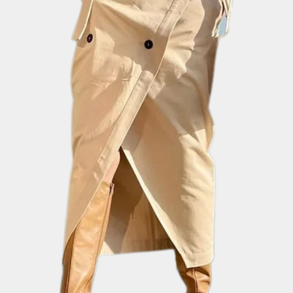 Stilvolles Trenchcoat-Set für Damen