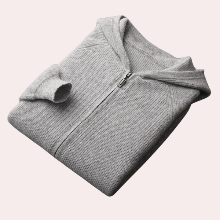 Einfacher und hochwertiger Herren-Kapuzenpullover