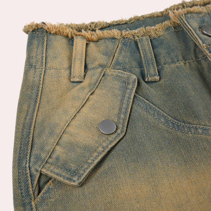 Cargo-Jeans in Übergröße für Damen