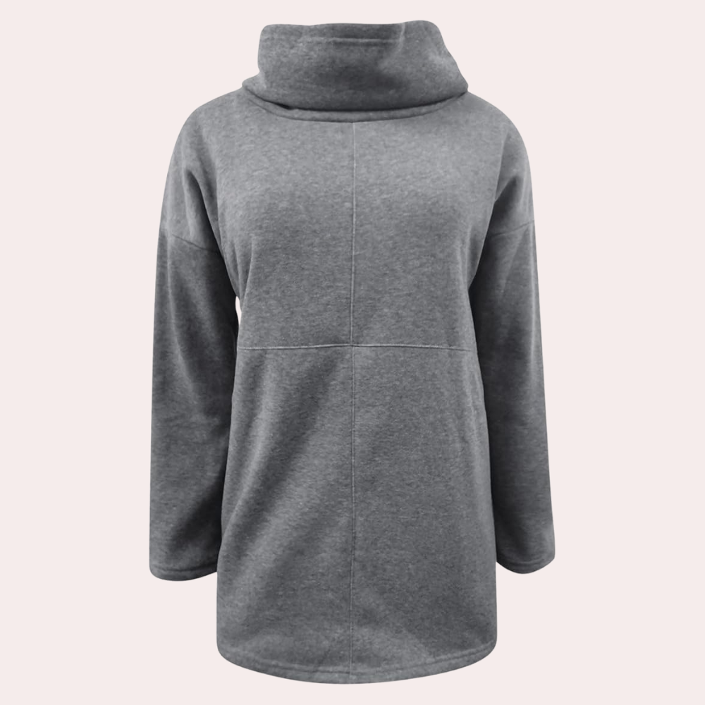 Moderner Damen-Rollkragenpullover