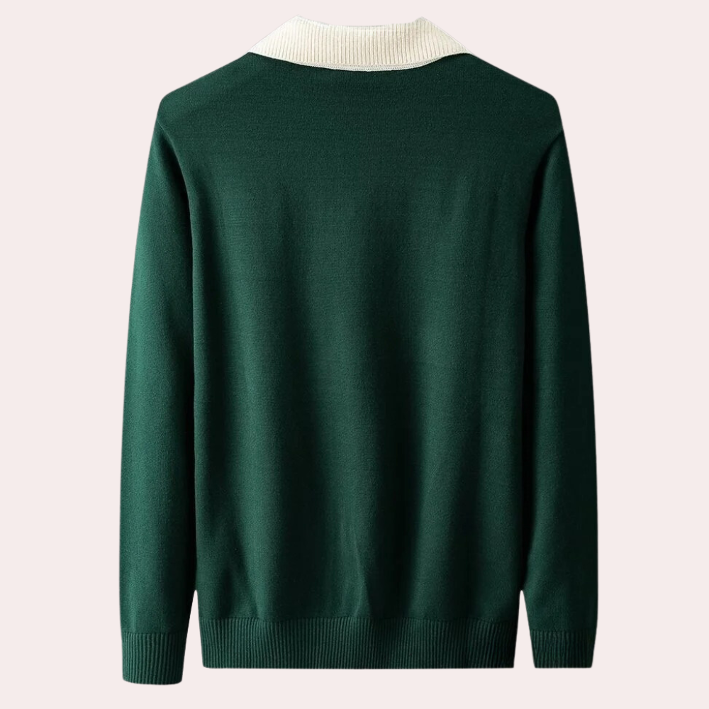 Trendiger Polopullover für Herren