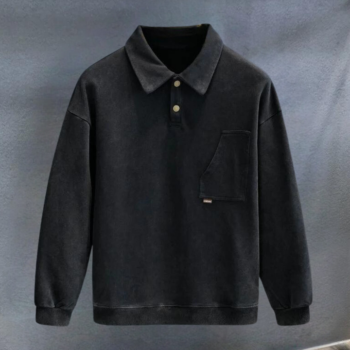 Klassischer Polopullover für Herren