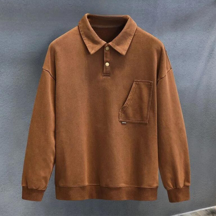 Klassischer Polopullover für Herren