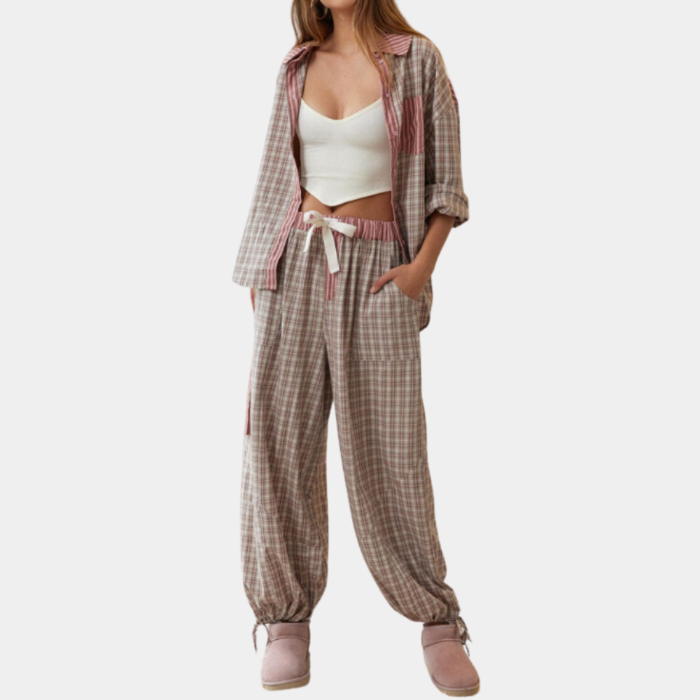 Cilly - Bequemes Pyjama-Set für Damen