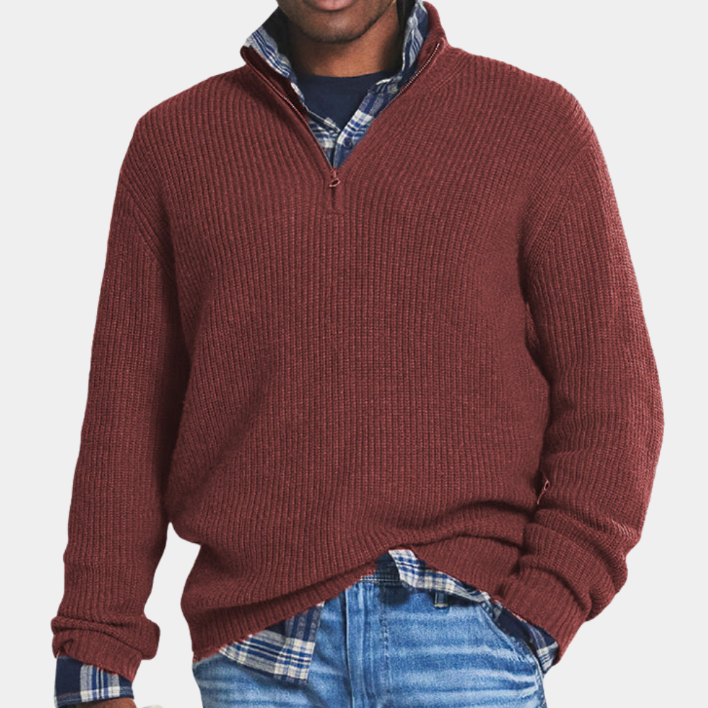 Philip - Klassischer Strickpullover für Herren