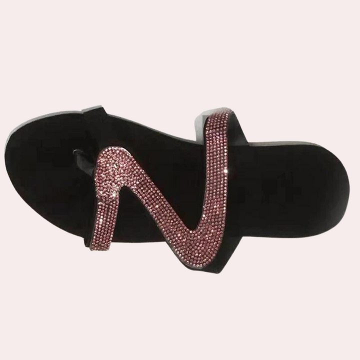 Dafne - Schillernde Glitzersandalen für Glamouröse Damen