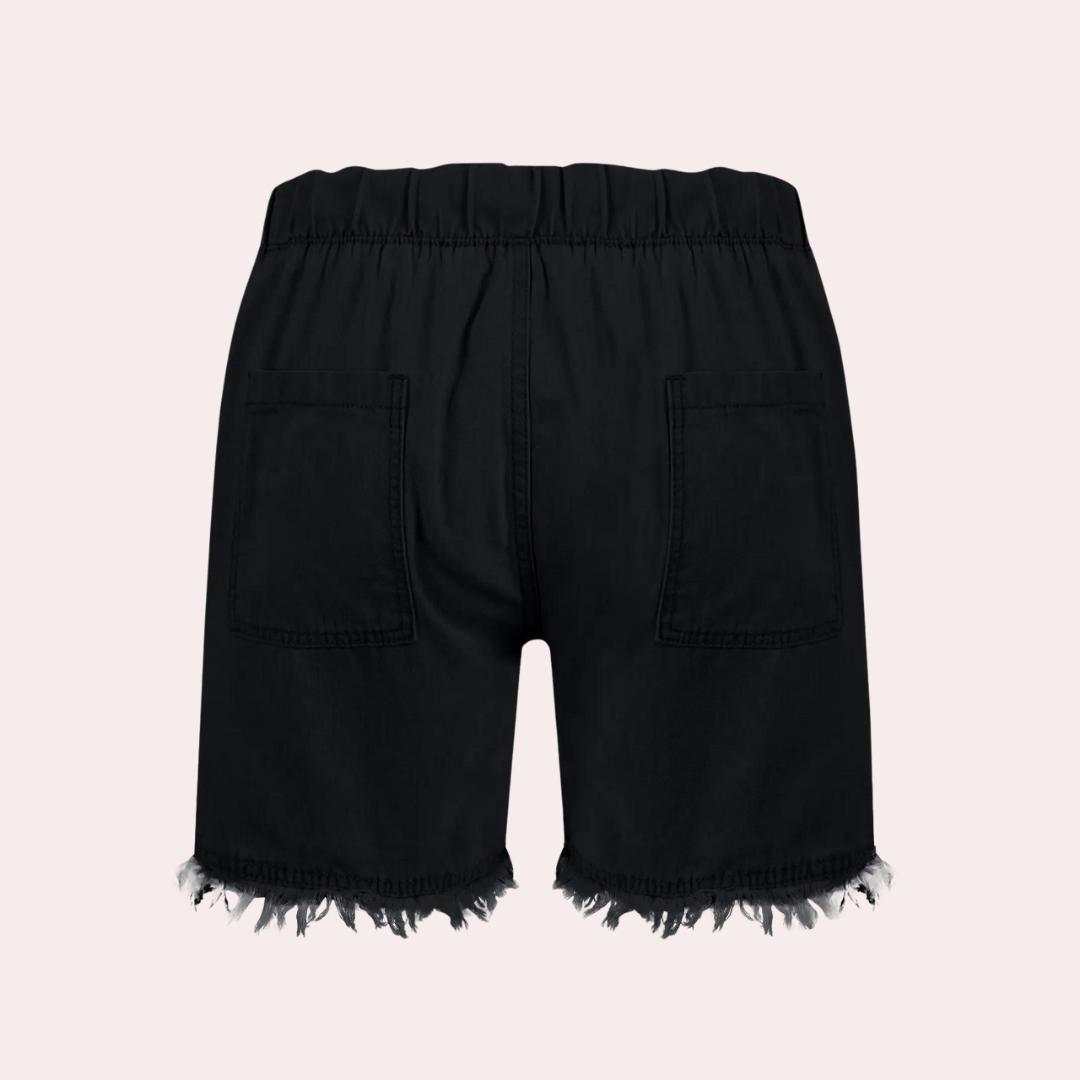 Delfine - Coole und lässige, atmungsaktive Denim-Shorts für Damen mit Seitentaschen