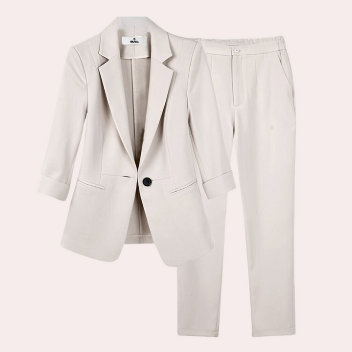 Teresa - Trendiges und bequemes Damen Blazer Set