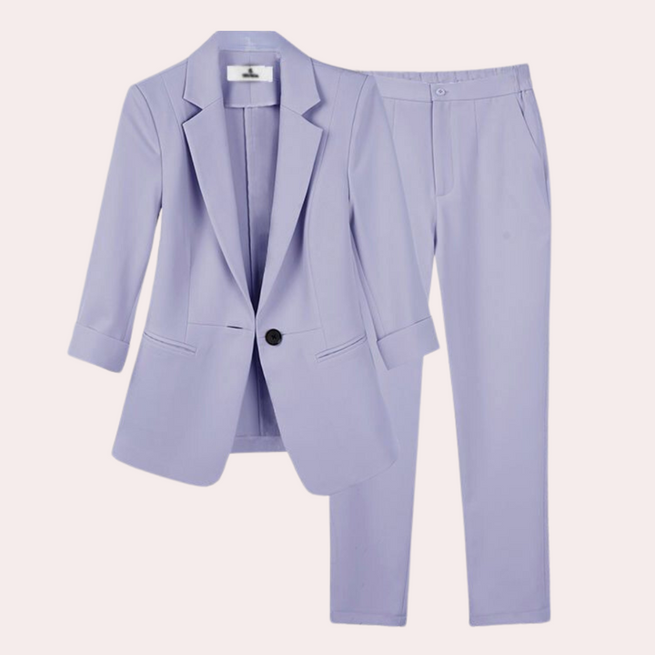 Teresa - Trendiges und bequemes Damen Blazer Set