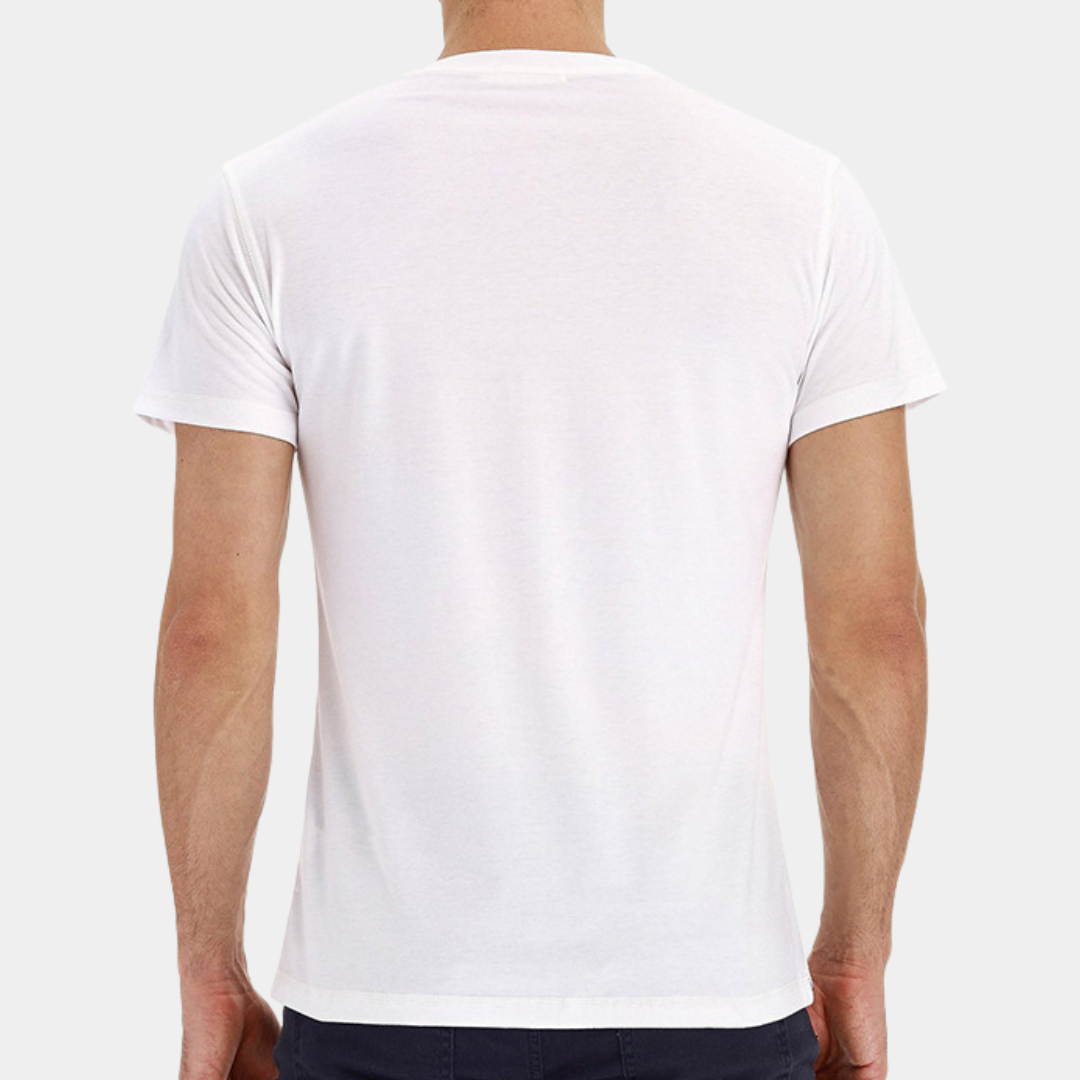 Xaver - Stylisches T-Shirt für Herren mit Knöpfen