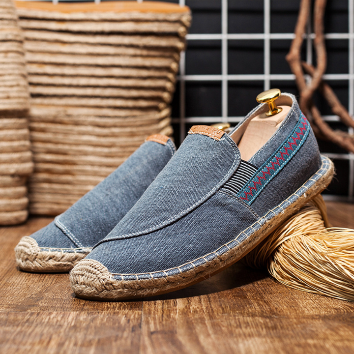 Gustl - Vintage Canvas Loafer für Herren