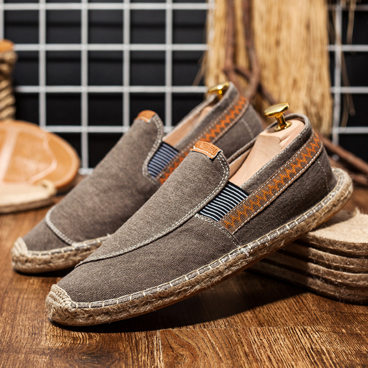 Gustl - Vintage Canvas Loafer für Herren