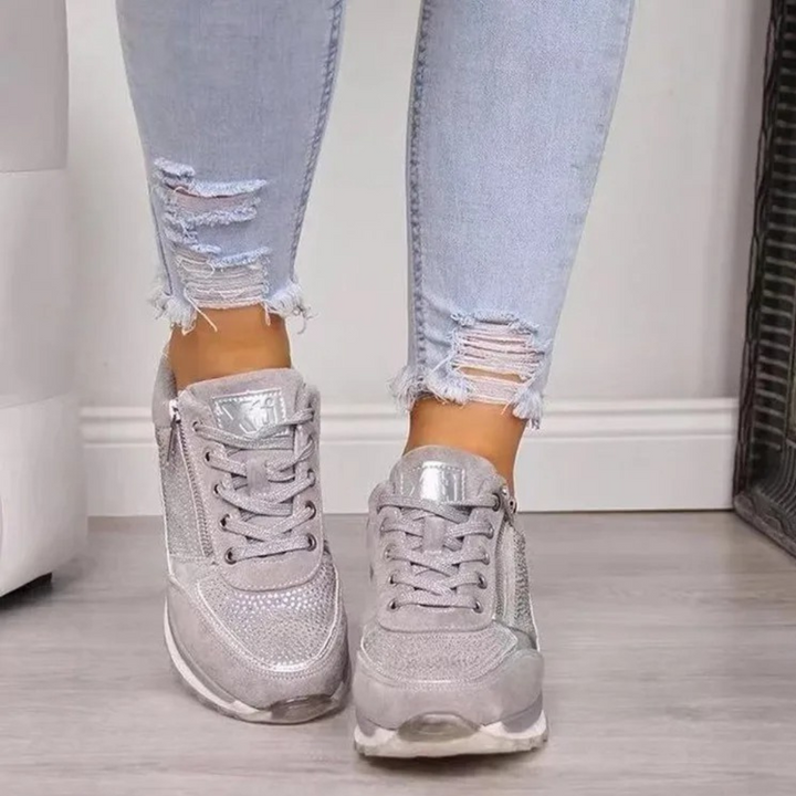 Rodica - Elegante Damen-Sneaker mit Reißverschluss