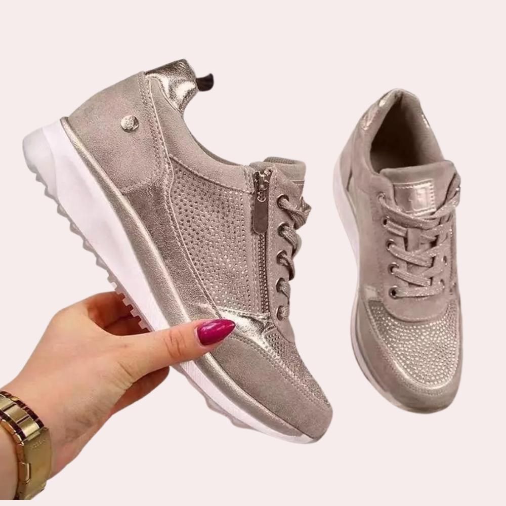 Rodica - Elegante Damen-Sneaker mit Reißverschluss