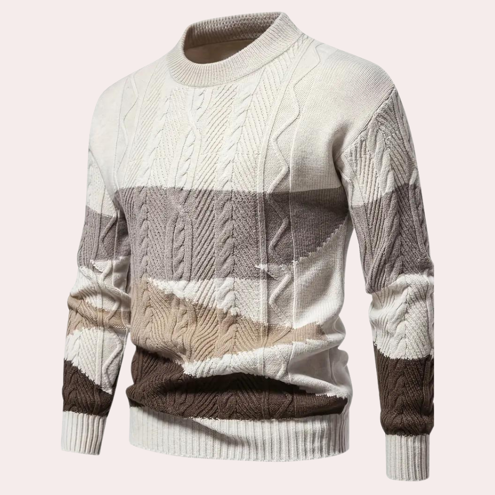 Ladislau - Stylischer atmungsaktiver Herrenstrickpullover