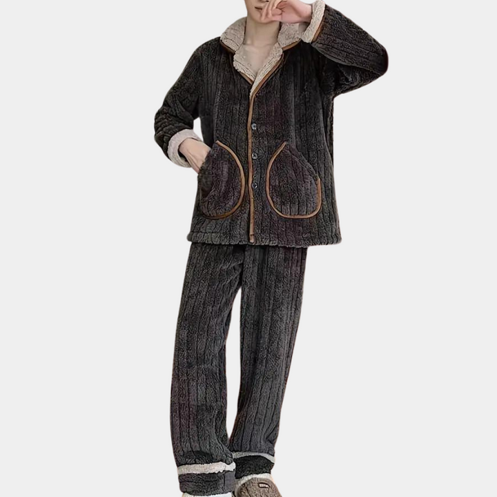 Dawson - Warmes Pyjama-Set für Herren