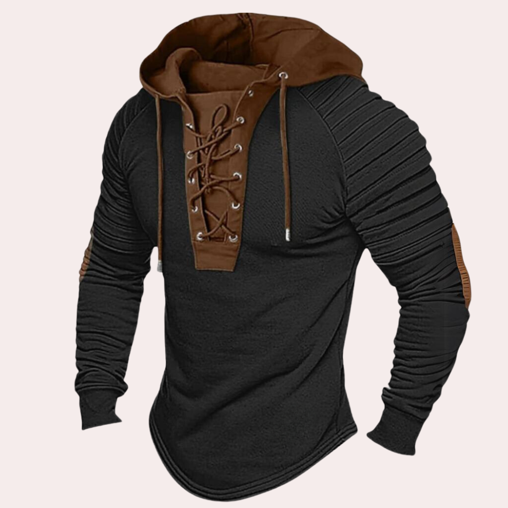 Jerico - Trendiger Herren-Kapuzenpullover mit Kordelzug