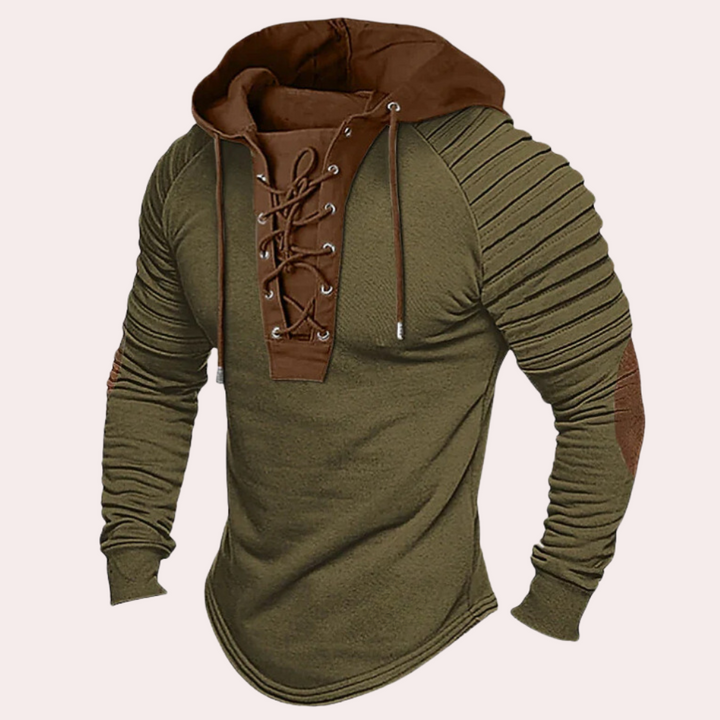 Jerico - Trendiger Herren-Kapuzenpullover mit Kordelzug