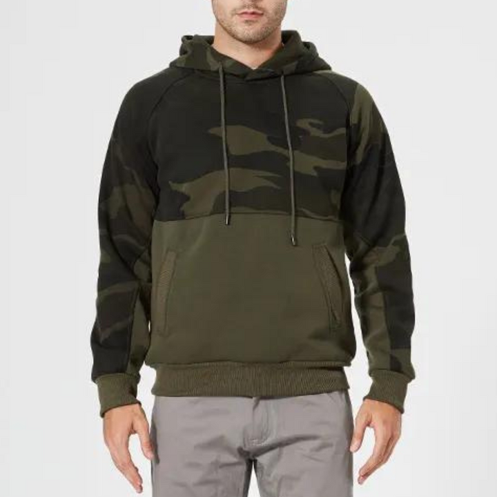 Costas - Lässiger Camouflage-Kapuzenpullover für Herren