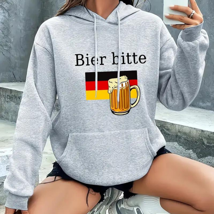 Andriana - Stylischer Damen Hoodie für das Oktoberfest