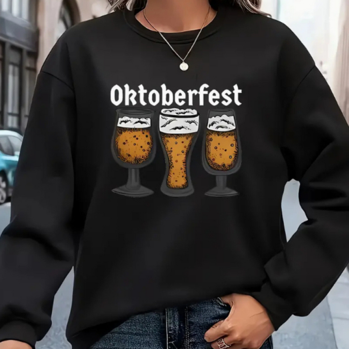 Agapi - Stilvolles Oktoberfest-Sweatshirt für Damen