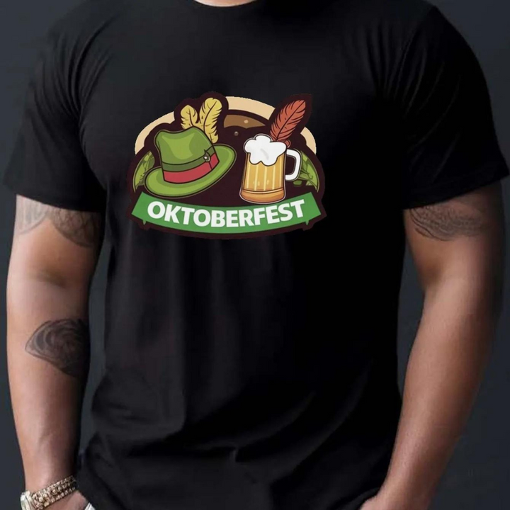 Jovan - Elegantes modernes T-Shirt für das Oktoberfest