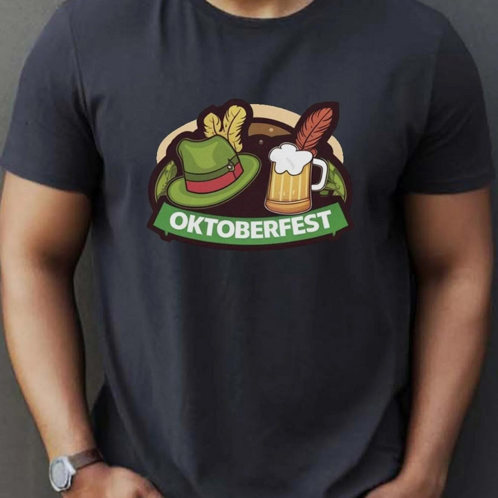 Jovan - Elegantes modernes T-Shirt für das Oktoberfest