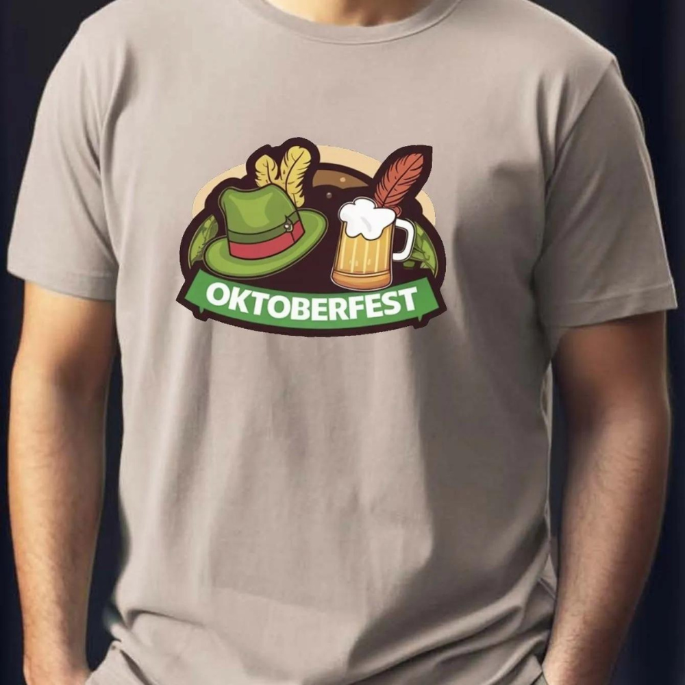 Jovan - Elegantes modernes T-Shirt für das Oktoberfest