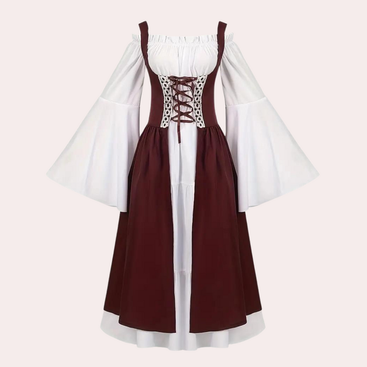 Dimitra - Damen Oktoberfestkleid mit Schlagarm