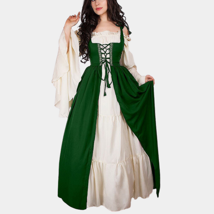 Dimitra - Damen Oktoberfestkleid mit Schlagarm