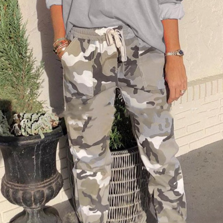 Myrsini - Sommer Camouflage Hose für Damen