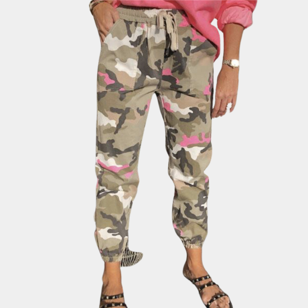 Myrsini - Sommer Camouflage Hose für Damen