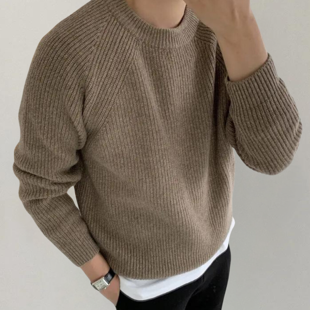 Audrick - Lässiger Herrenstrickpullover