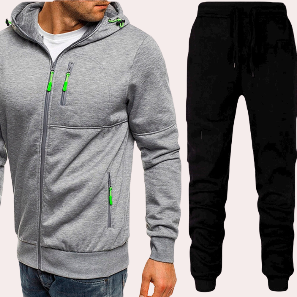 Plat - 2-teiliges Herren-Set mit Kapuzenpulli und Hose