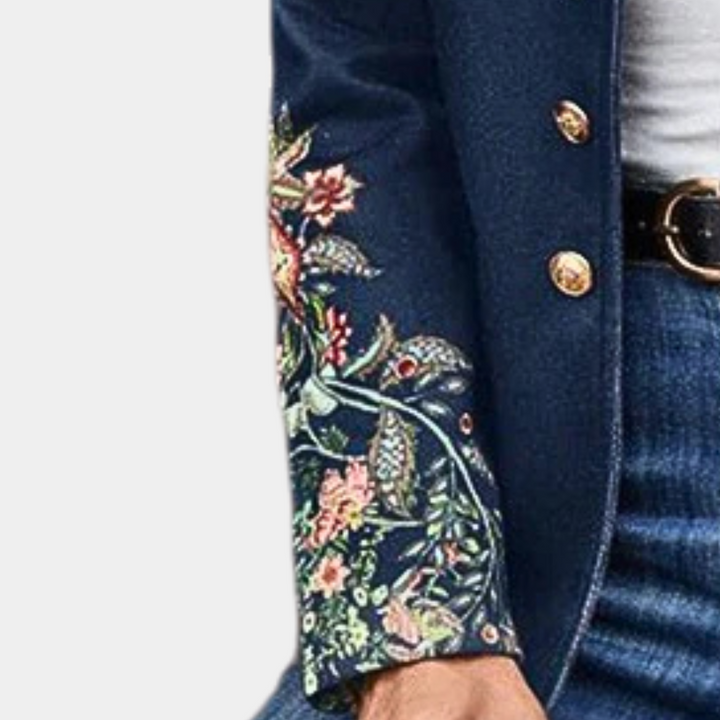 Iona - Blazer mit Blumenmuster für Damen