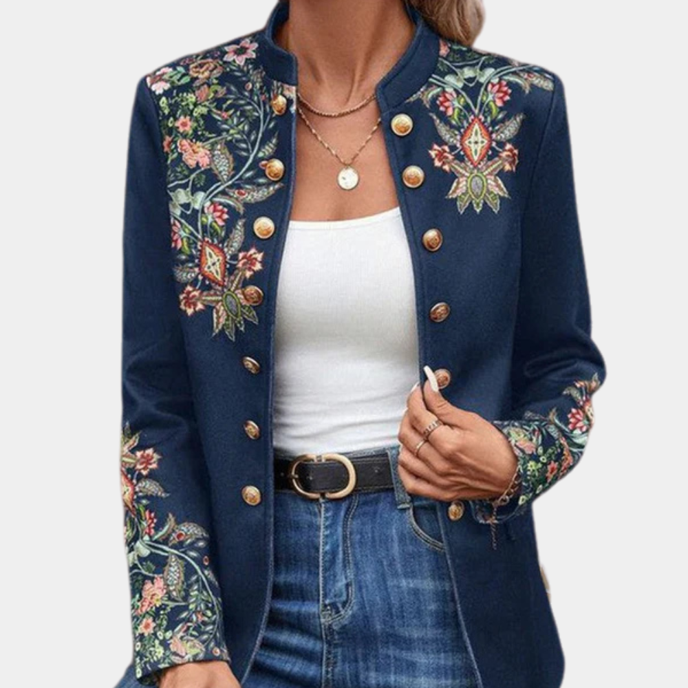 Iona - Blazer mit Blumenmuster für Damen