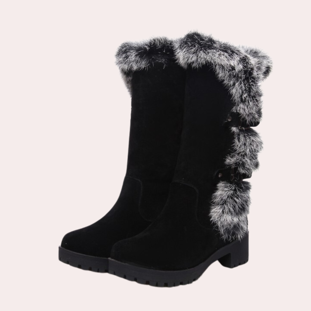 Delila - Trendige und warme Damen-Schneestiefel