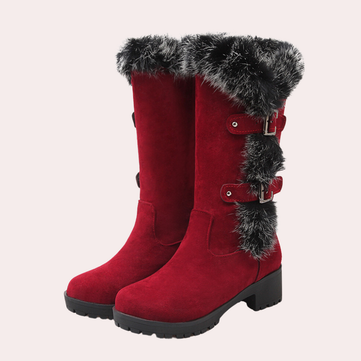 Delila - Trendige und warme Damen-Schneestiefel