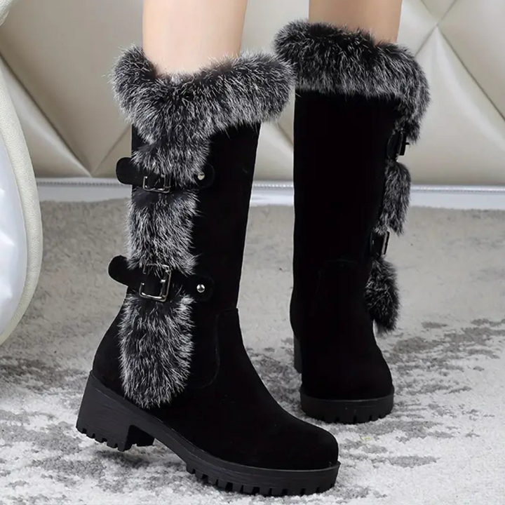 Delila - Trendige und warme Damen-Schneestiefel