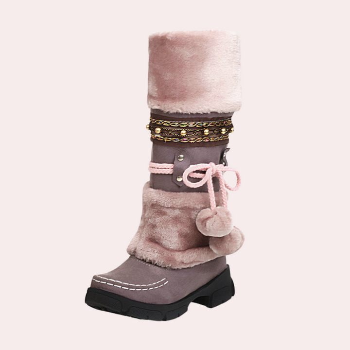 Angelia - Stilvolle und warme Damen-Schneestiefel