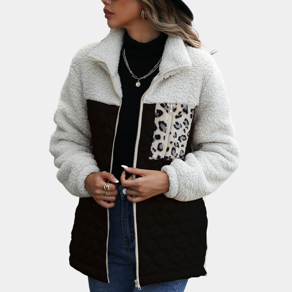 Estefania - Elegante Plüschjacke für Damen